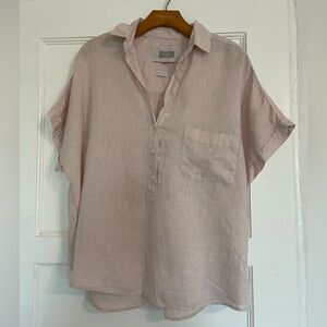 Grayson by frank and Eileen the artist 100% linen button up shirt